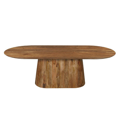 Mangohouten Salontafel Mick Capsule 120 cm