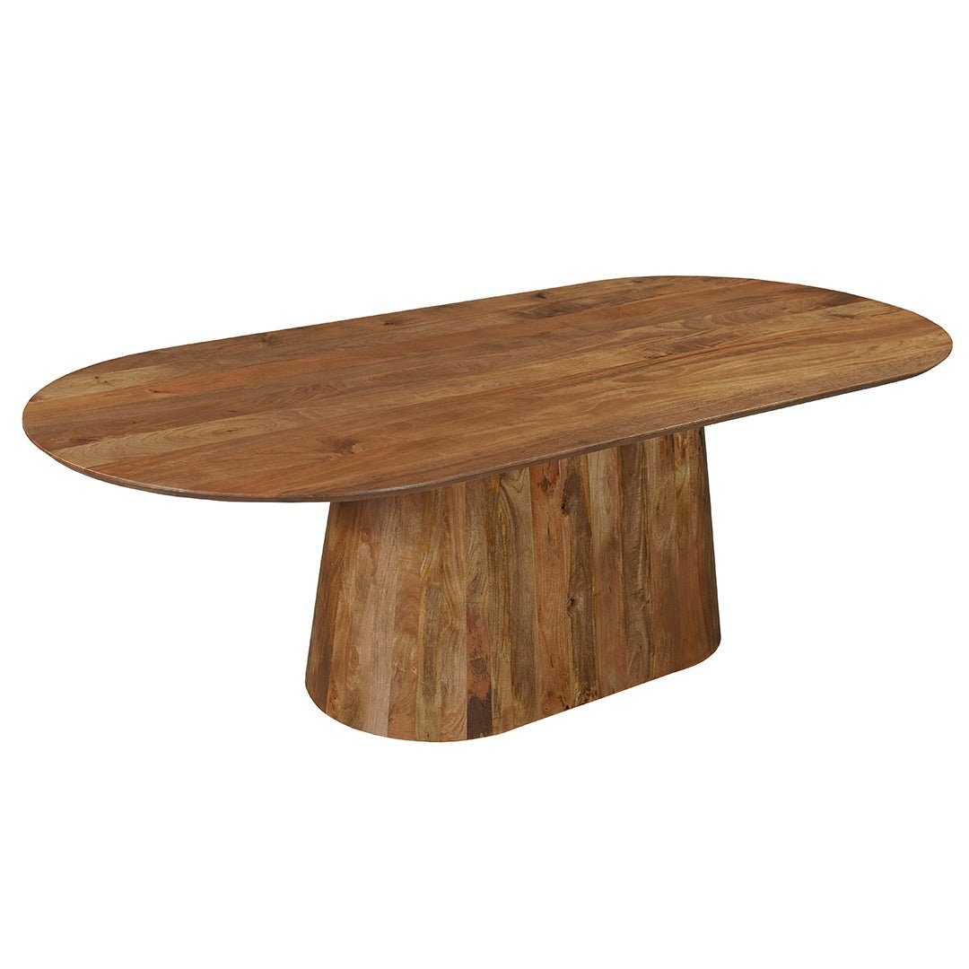 Mangohouten Salontafel Mick Capsule 120 cm