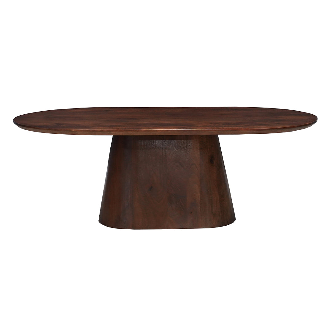 Mangohouten Salontafel bruin 120 cm
