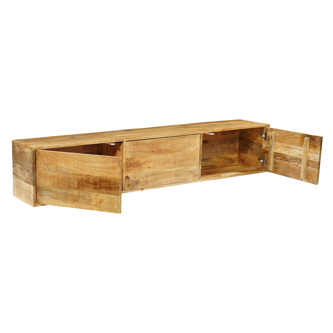Mangohouten TV Meubel Zwevend Vigo 180 cm