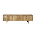 Mangohouten TV Meubel Ovalis 180 cm