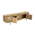 Mangohouten TV Meubel Ovalis 180 cm