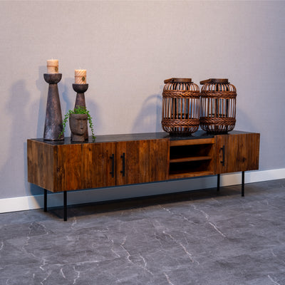 Mangohouten TV meubel Rosa 170 cm