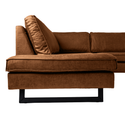Bank Barcelona 4-zits Links Cognac