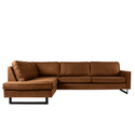 Bank Barcelona 4-zits Links Cognac