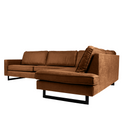 Bank Twenty Five 4-zits Rechts Cognac