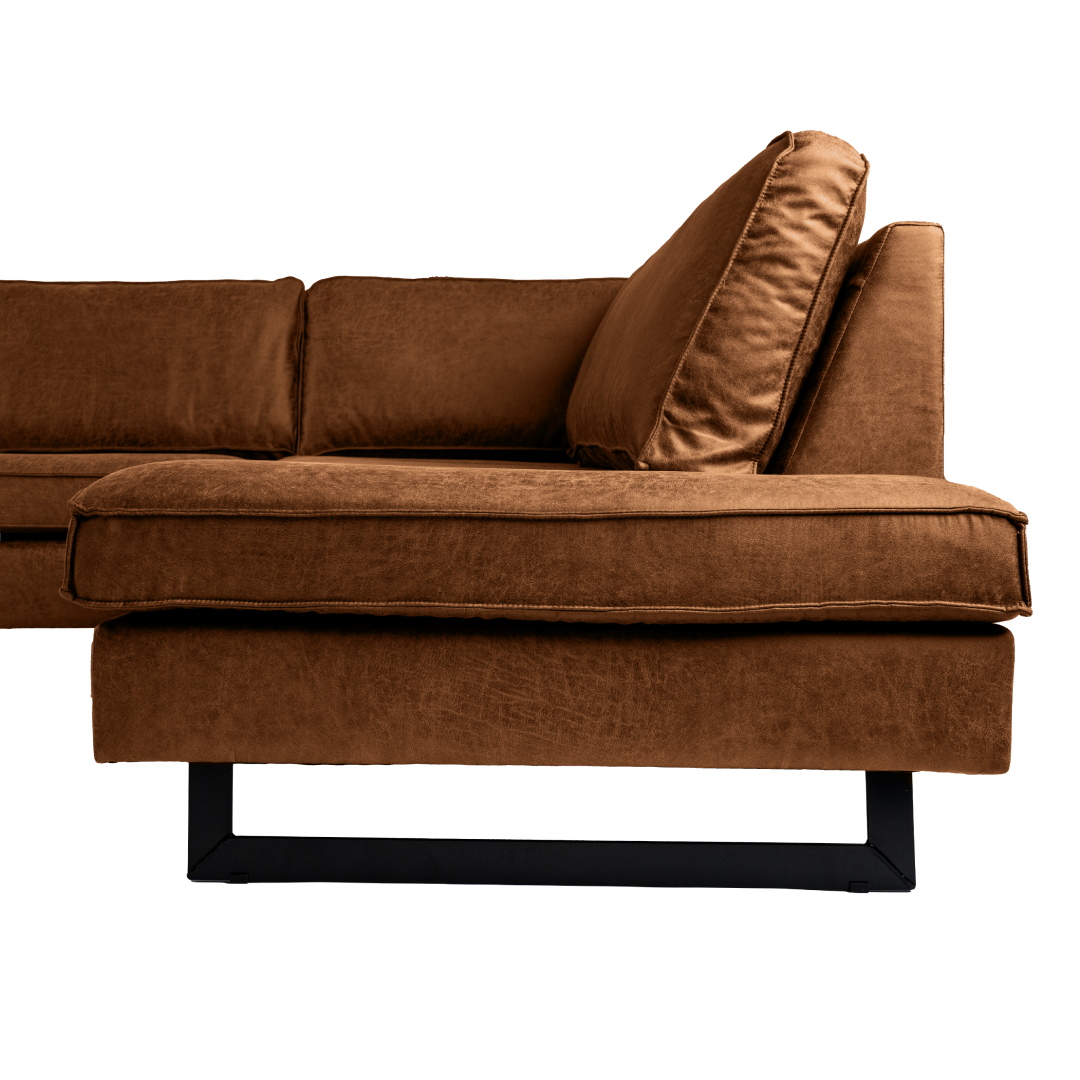 Bank Twenty Five 4-zits Rechts Cognac
