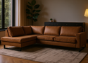 Bank Twenty Five 4-zits Rechts Cognac
