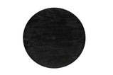 Mangohouten Salontafel Tess Rond 90 cm Zwart