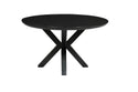 Mangohouten Salontafel Tess Rond 90 cm Zwart