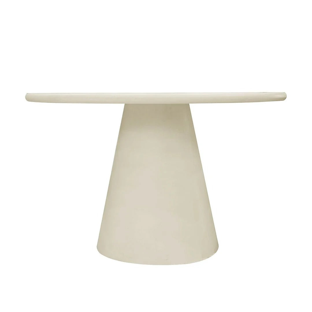 Eettafel Rond Maya Microcement 120 cm Beige
