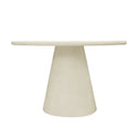 Eettafel Rond Maya Microcement 120 cm Beige