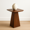 Mangohouten salontafel Mick vierkant bruin 40x40cm
