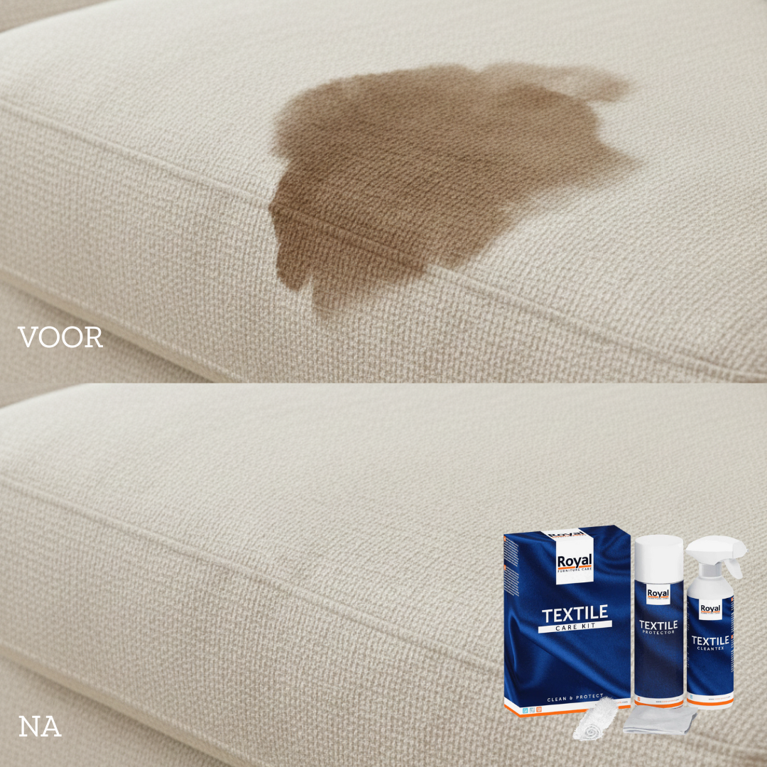 Textiel care kit verschil