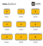 Mangohouten Eettafel Rechthoek Roy 160x90 cm (6cm)