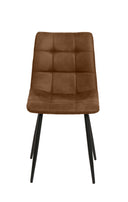 Eettafelstoel Trondheim Bruin Microvezel