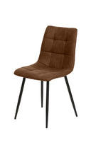 Eettafelstoel Trondheim Bruin Microvezel