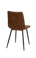Eettafelstoel Trondheim Bruin Microvezel