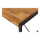 Mangohouten Boekenkast Donovan 120 cm