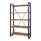 Mangohouten Boekenkast Donovan 120 cm