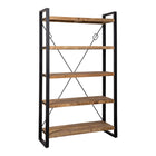 Mangohouten Boekenkast Donovan 120 cm