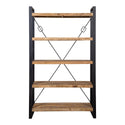Mangohouten Boekenkast Britt 120 cm