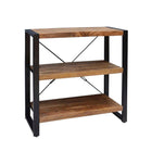 Mangohouten Boekenkast Britt Laag 90 cm