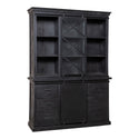 Mangohouten Buffetkast Milan 160 cm X Zwart