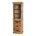 Mangohouten Buffetkast Milan 65x200 cm Recht