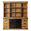 Mangohouten Buffetkast Milan 200 cm Recht