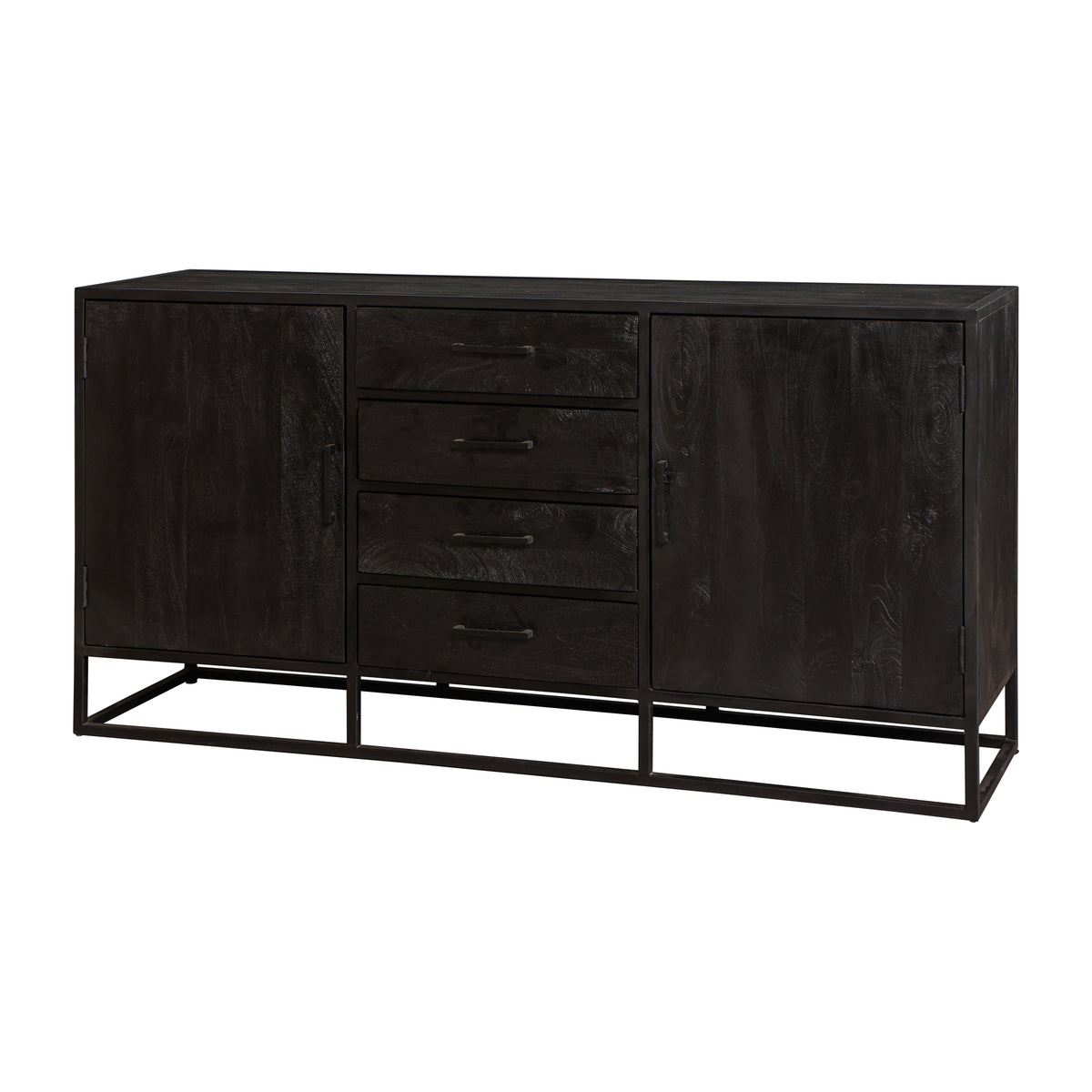 Mangohouten Dressoir Brendon 165 cm