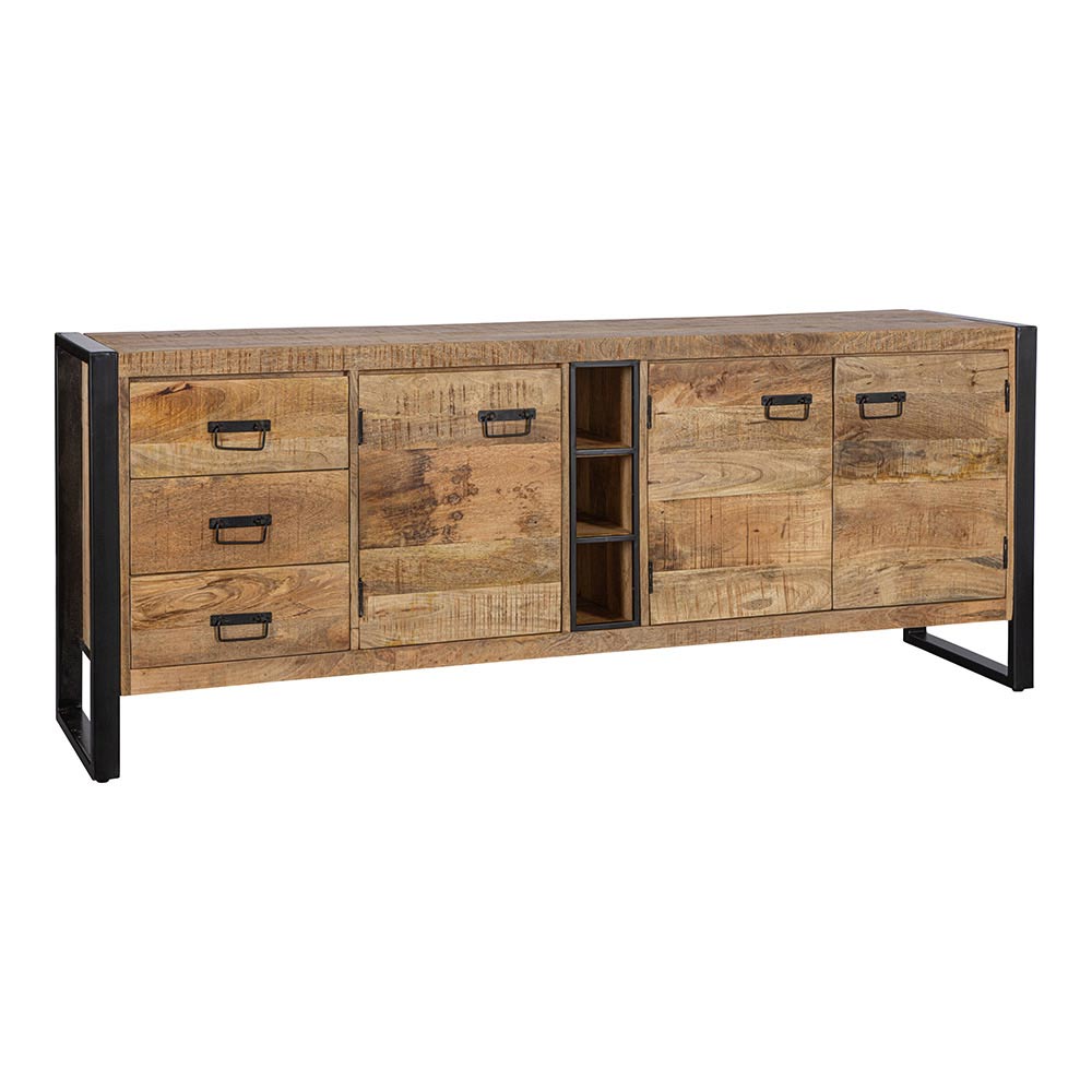 Mangohouten Dressoir Kelvin 200 cm