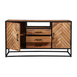 Mangohouten Dressoir Kjeld 145 cm
