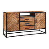Mangohouten Dressoir Kjeld 145 cm
