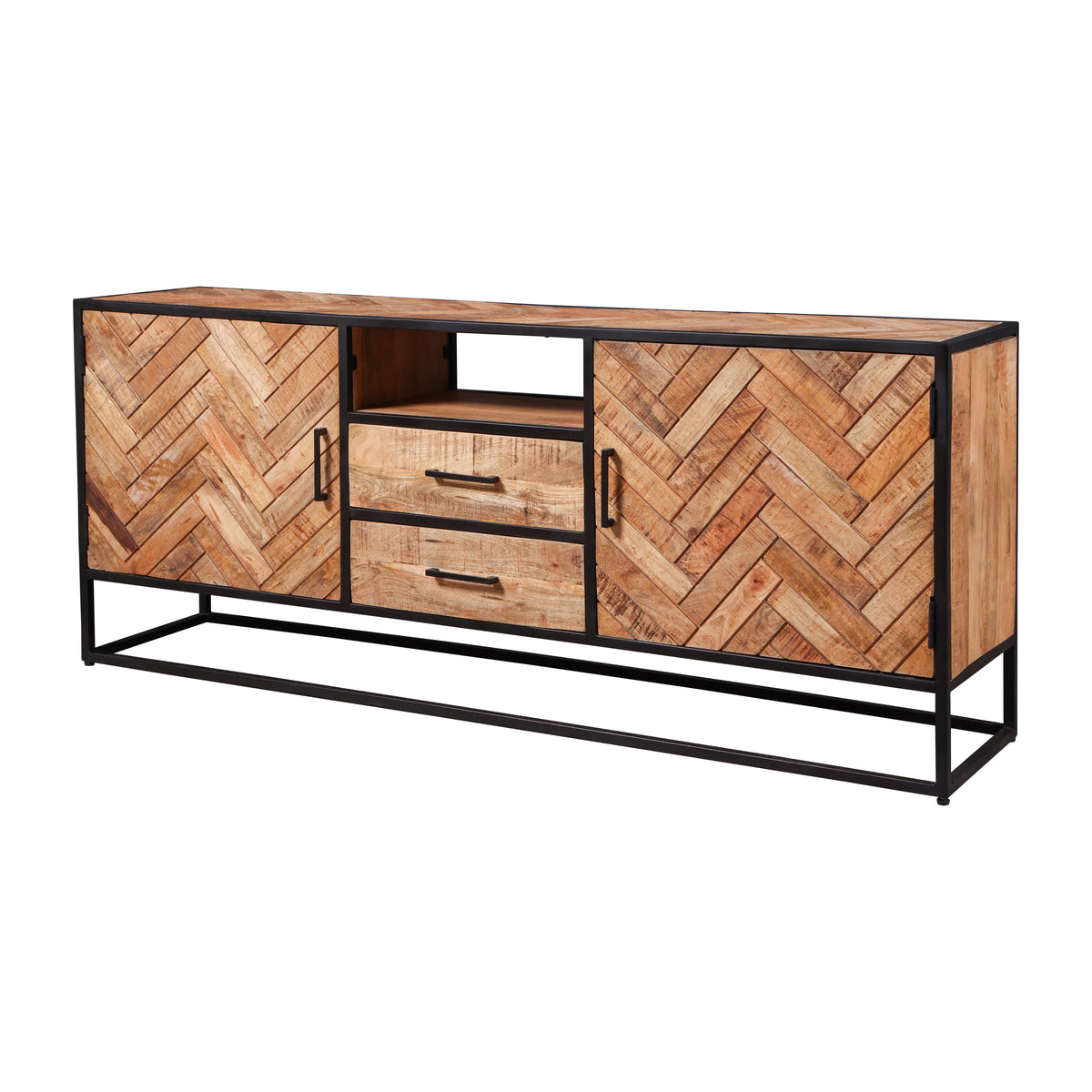 Mangohouten Dressoir Kjeld 180 cm