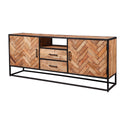 Mangohouten Dressoir Kjeld 180 cm
