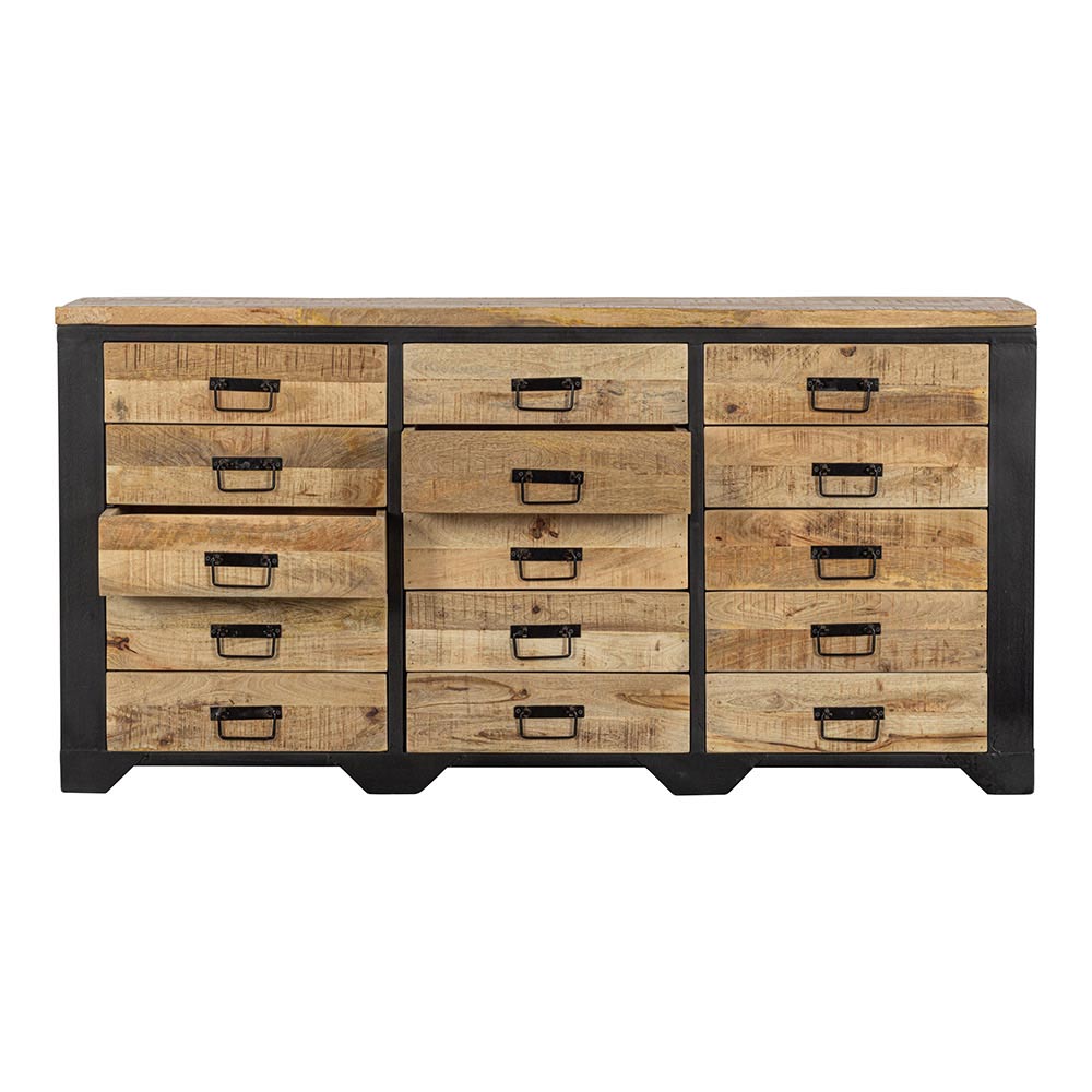 Mangohouten Dressoir Mitchel 160 cm