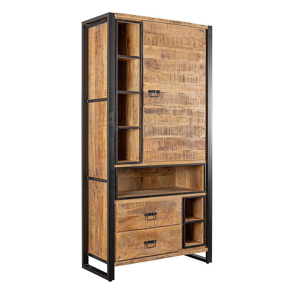 drankkast van mangohout 100 cm breed