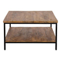 Mangohouten Salontafel Ryan 80x80 cm