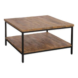 Mangohouten Salontafel Ryan 80x80 cm