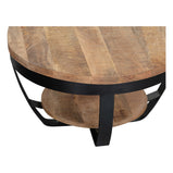 Mangohouten Salontafel Maeve Rond 65 cm