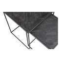 Mangohouten Salontafels Carlin set van 2