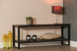 Mangohouten TV Meubel Calum 150 cm Zwart