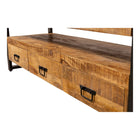 Mangohouten Boekenkast Britt 150 cm