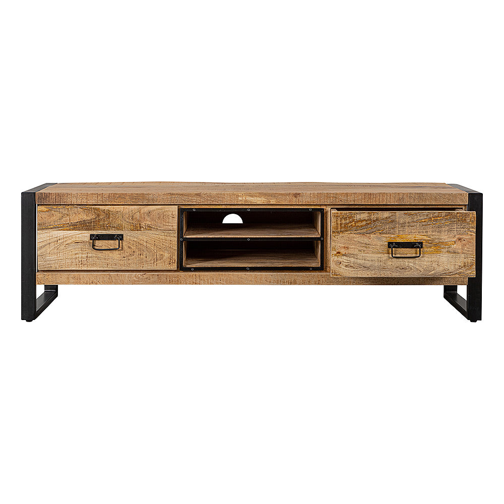 tv meubel van mangohout 160 cm