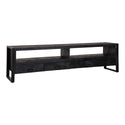 Mangohouten TV Meubel Britt 220 cm Zwart