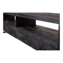 Mangohouten TV Meubel Britt 220 cm Zwart