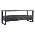 Mangohouten TV Meubel Britt 150 cm Zwart