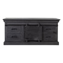 Mangohouten TV Meubel Milan 120 cm Zwart