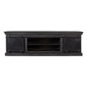Mangohouten TV Meubel Milan 160 cm Zwart